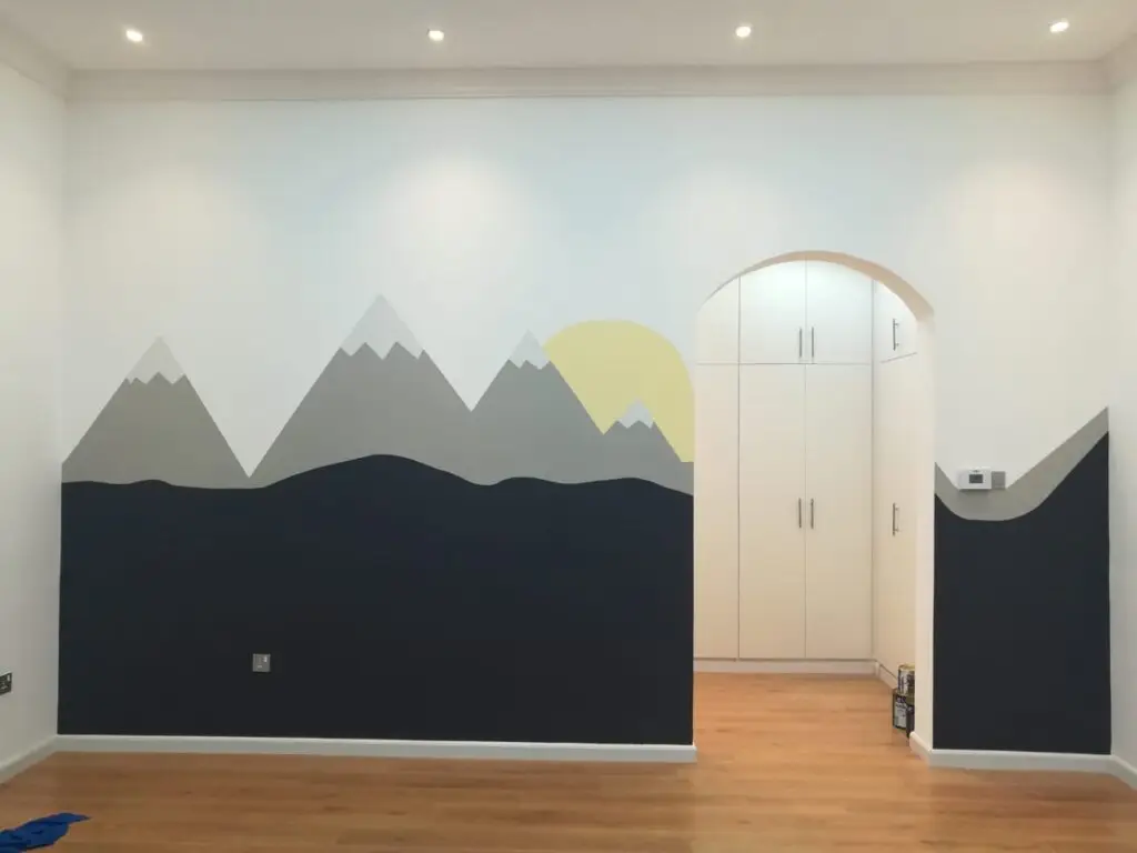 Services 10 Decorative wall painting completed by ASM Interiors