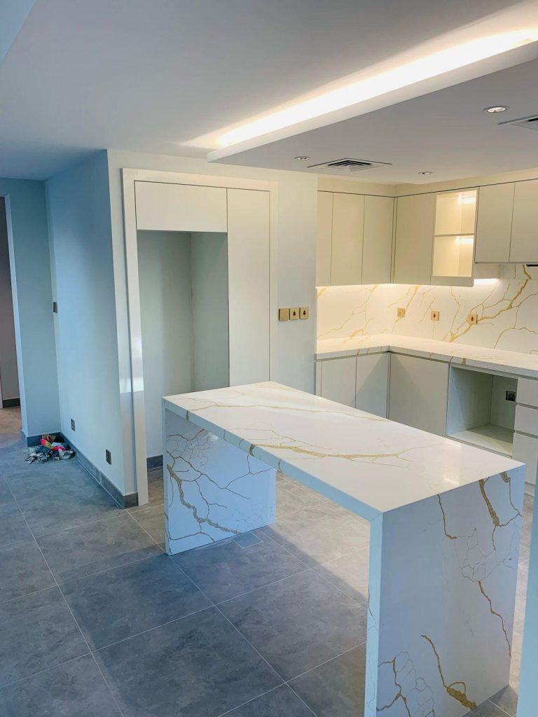 Services 5 Villa renovation kitchen and marble island completed by ASM Interiors