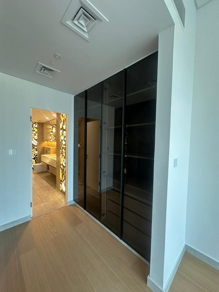 Projects We Have Done 36 Backlit precious stone feature at Canal Front CF09A by ASM Interiors Dubai
