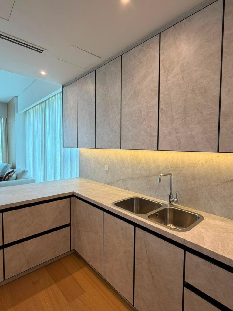 Projects We Have Done 30 Luxury kitchen sink and counter at Canal Front CF09A by ASM Interiors Dubai