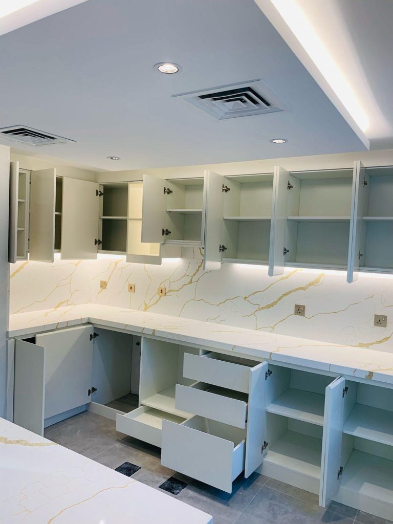 Projects We Have Done 14 Kitchen cabinetry detail at Springs 5 villa by ASM Interiors Dubai