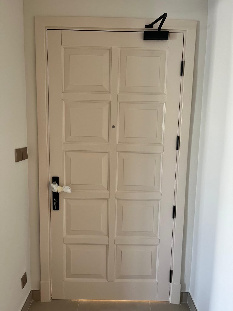 Projects We Have Done 21 Door painting and finishing at Springs 5 villa by ASM Interiors Dubai