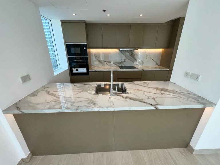 Projects We Have Done 67 Kitchen renovation detail at Al Majara 2 Dubai Marina by ASM Interiors