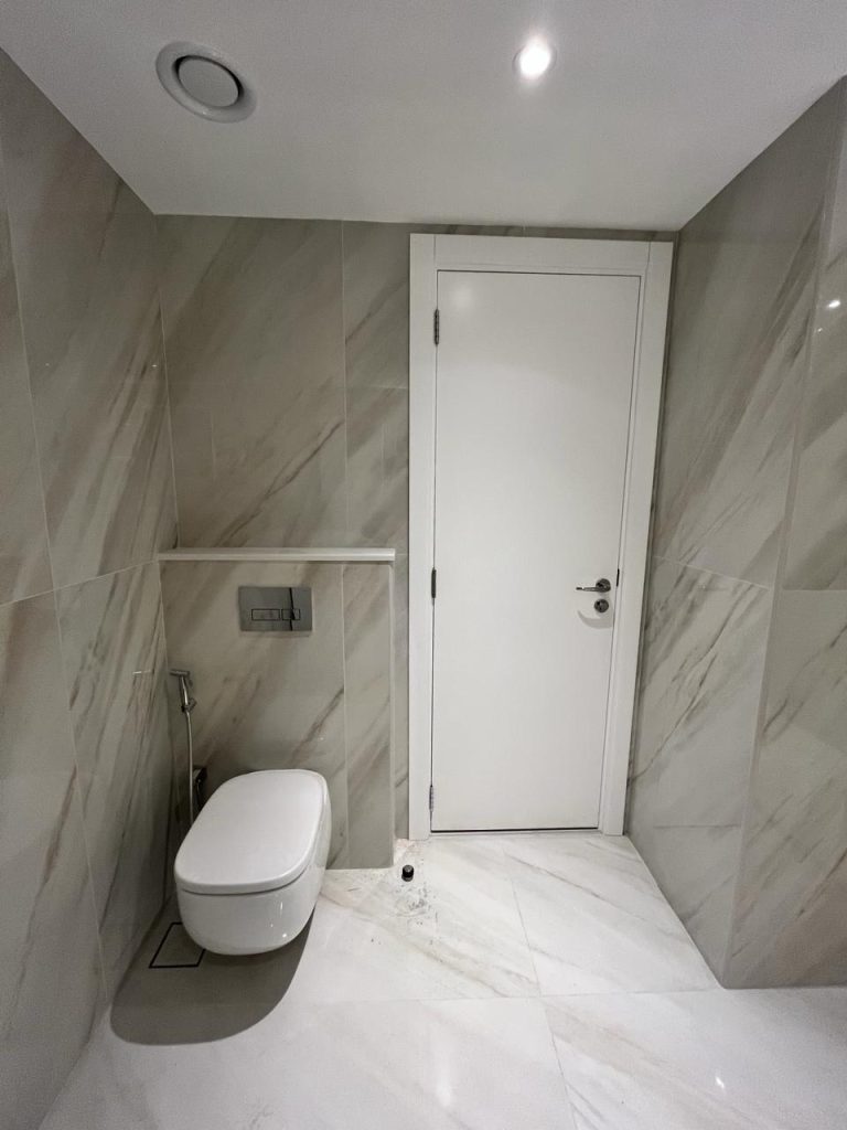Projects We Have Done 76 En-suite bathroom renovation detail at Al Majara 2 Dubai Marina by ASM Interiors